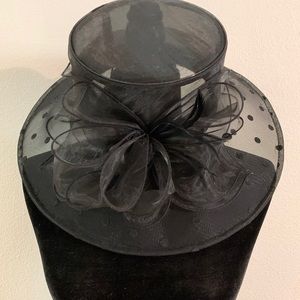 Black church hat